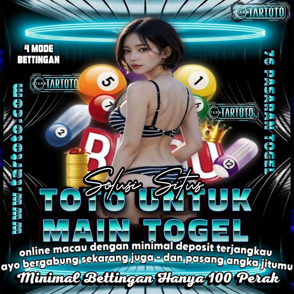 TARTOTO * Bandar Resmi Toto Togel Macau & Menjanjikan Keuntungan Bermain Hanya Bet 100 Perak image 1